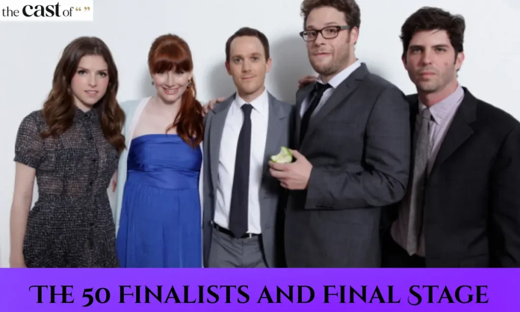 The 50 Finalists and Final Stage