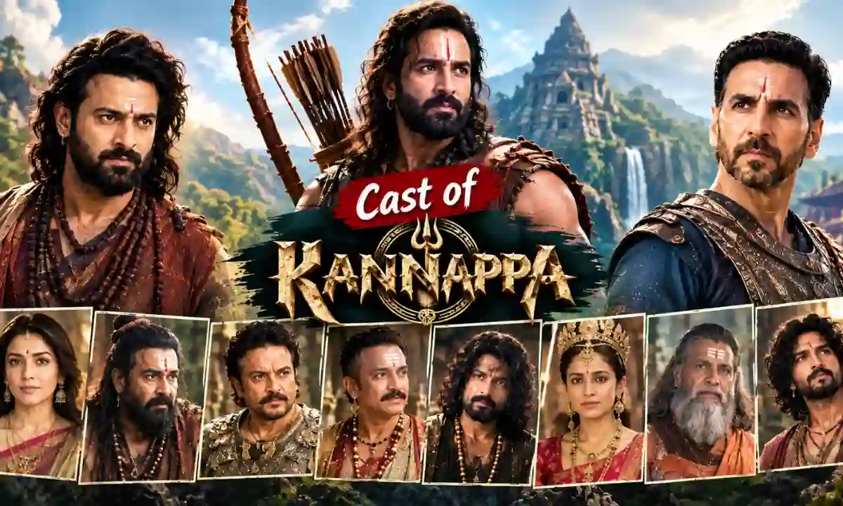Cast of Kannappa: Full Cast, Characters, Roles & Special Appearances