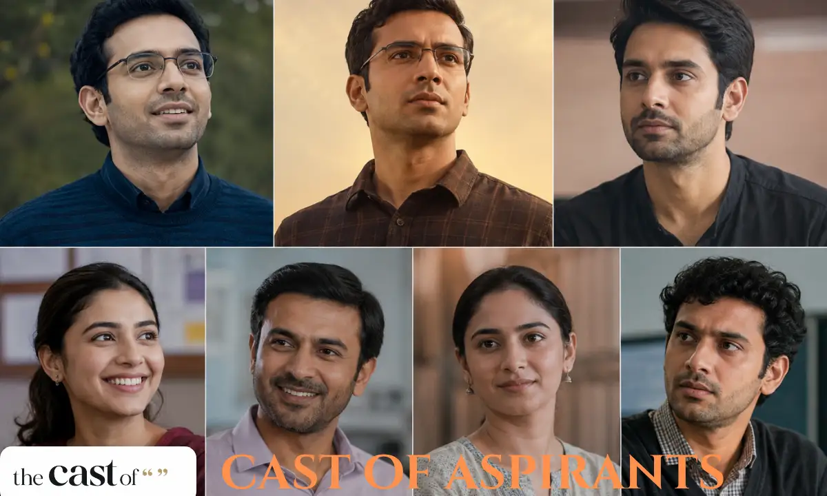 Cast of Aspirants: Complete Cast and Characters, Actors, Roles, Season 1 & 2 Cast Names and Full TVF Web Series Guide